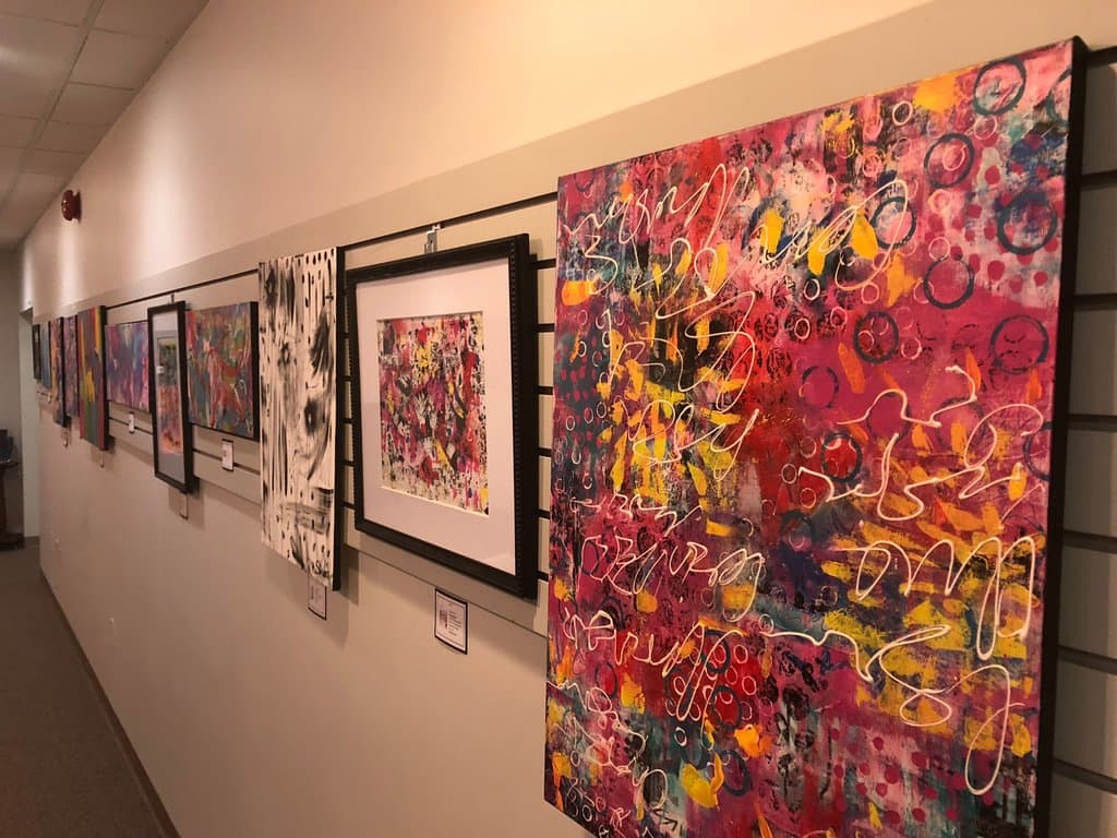 The Art Gallery features artwork and exhibits produced by local artists and craftsmen.