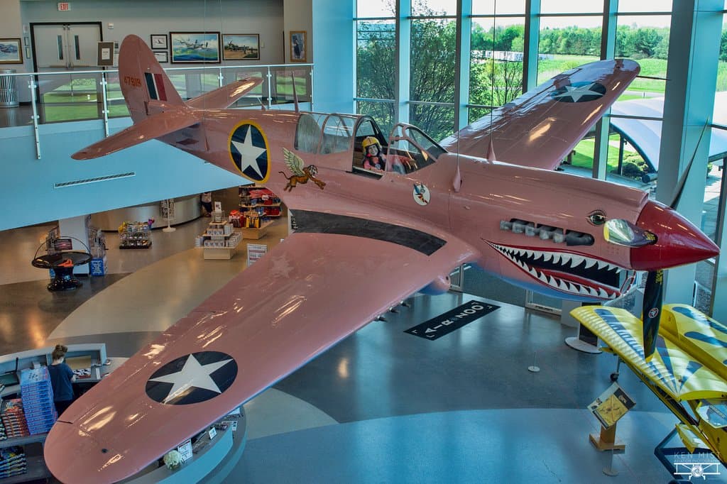 P-40 Warhawk flown by Suzanne Parish