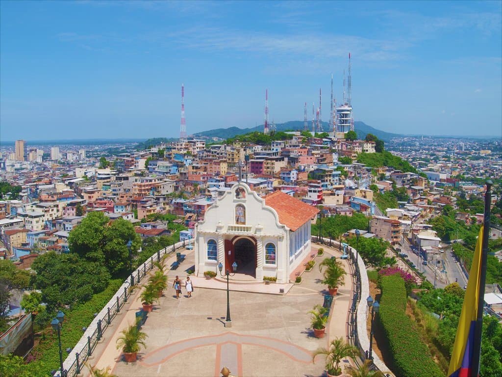 View from the top of the lighthouse