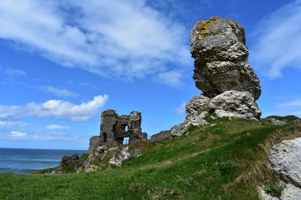Kinbane Castle Northern Ireland
