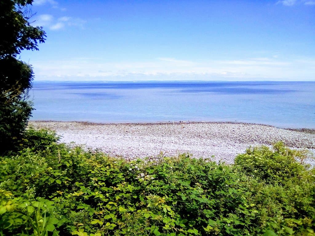 View out to the Briston Channel