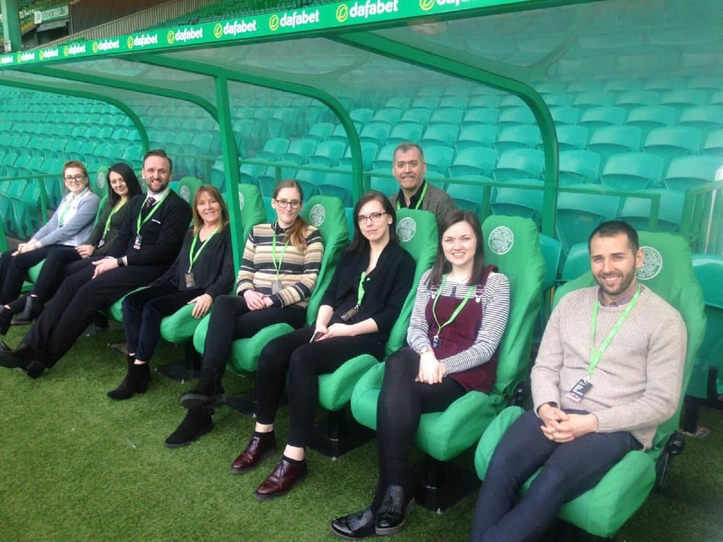 Celtic FC Dugout