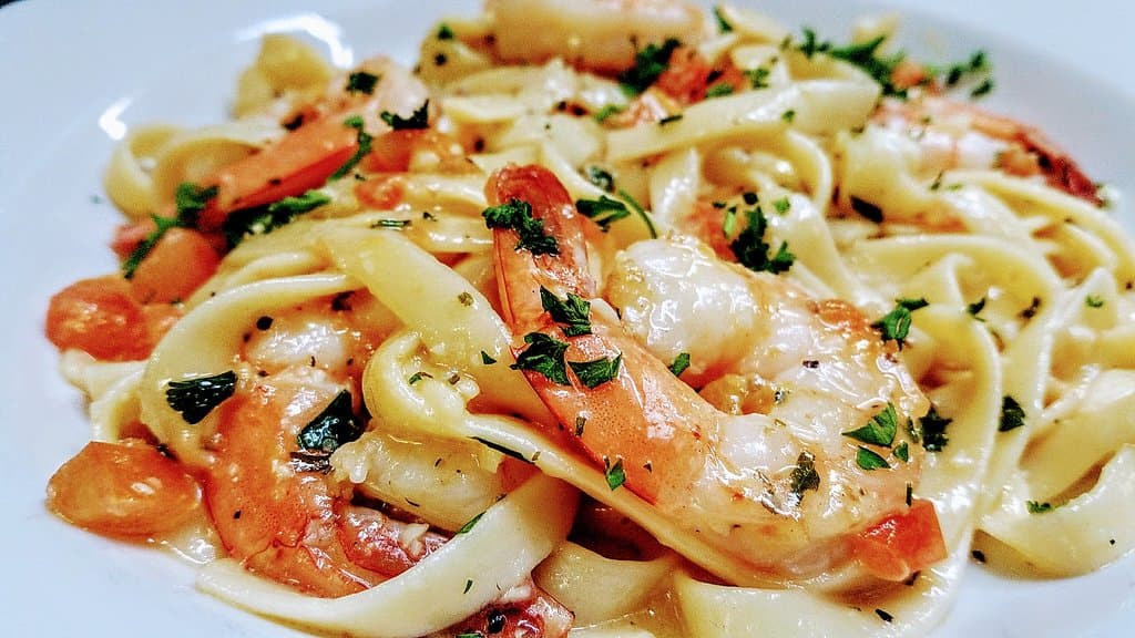 Shrimp Fettuccine 
