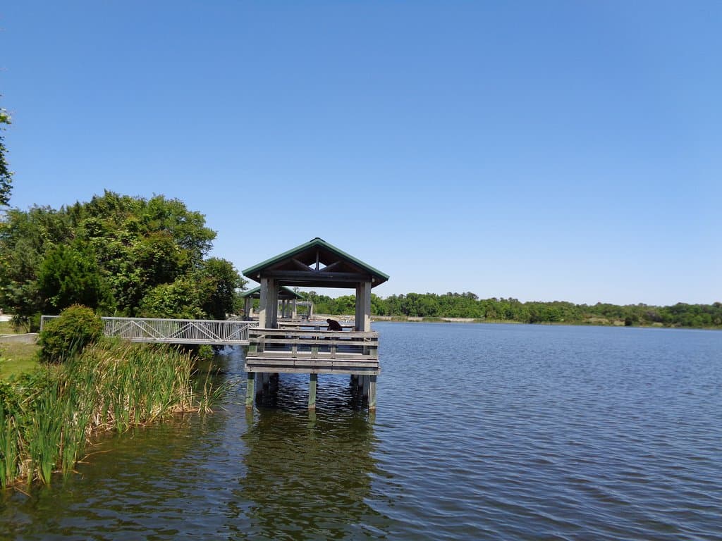 Pier at lake