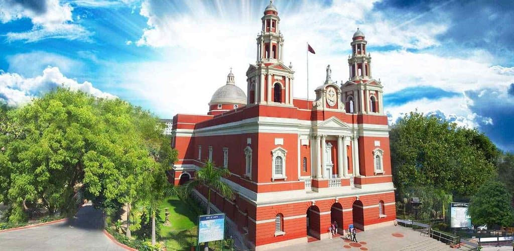 Sacred Heart Catholic Cathedral church, New Delhi, India.