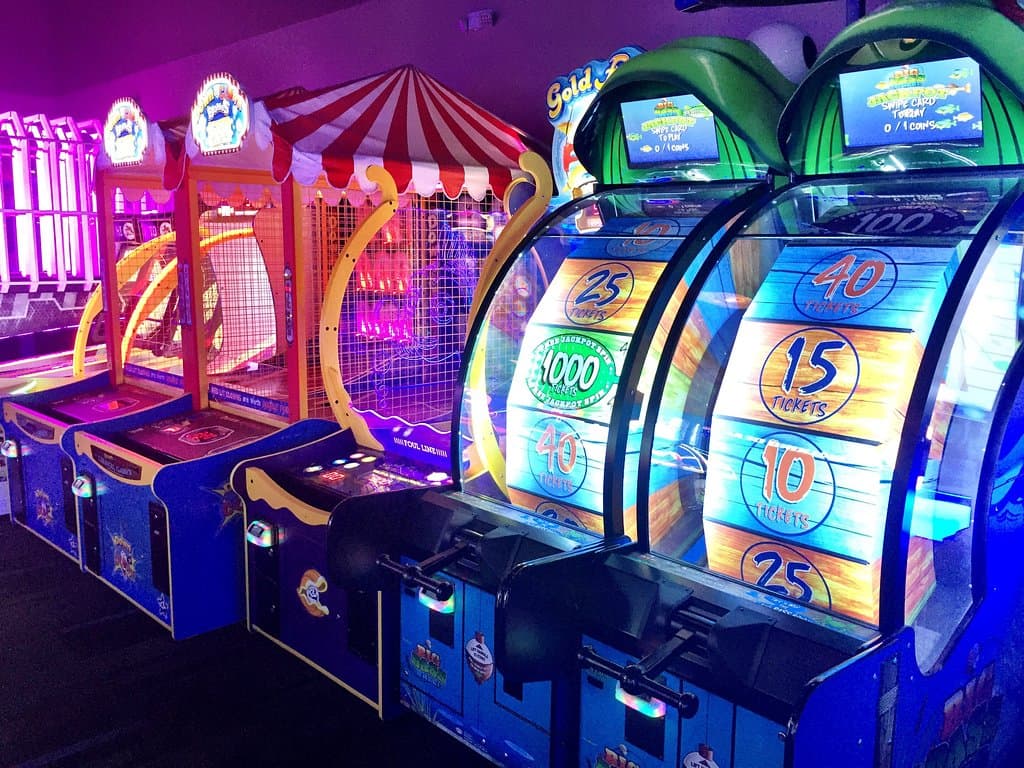 Massive Game Zone features the latest games, laser tag and virtual reality.