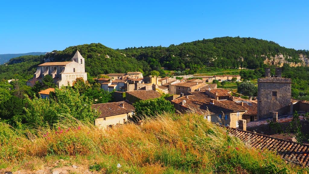 Le charmant village de Saignon