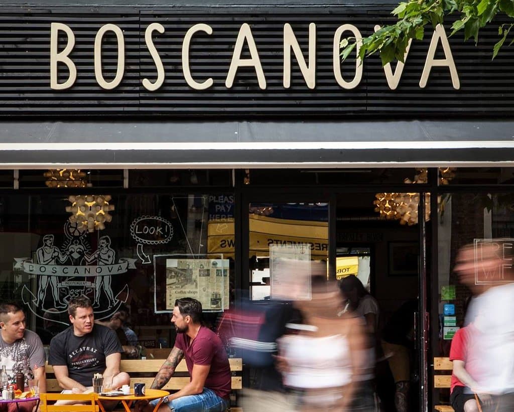 Cafe Boscanova is situated in Boscombe.