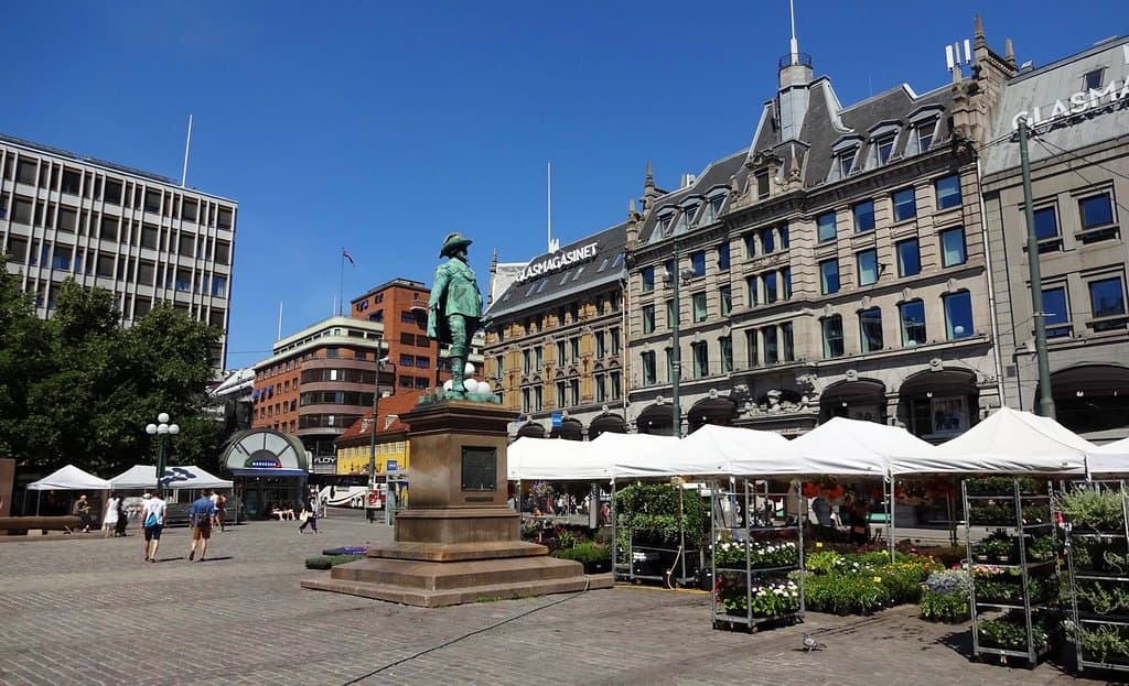 The statue of King Christian IV