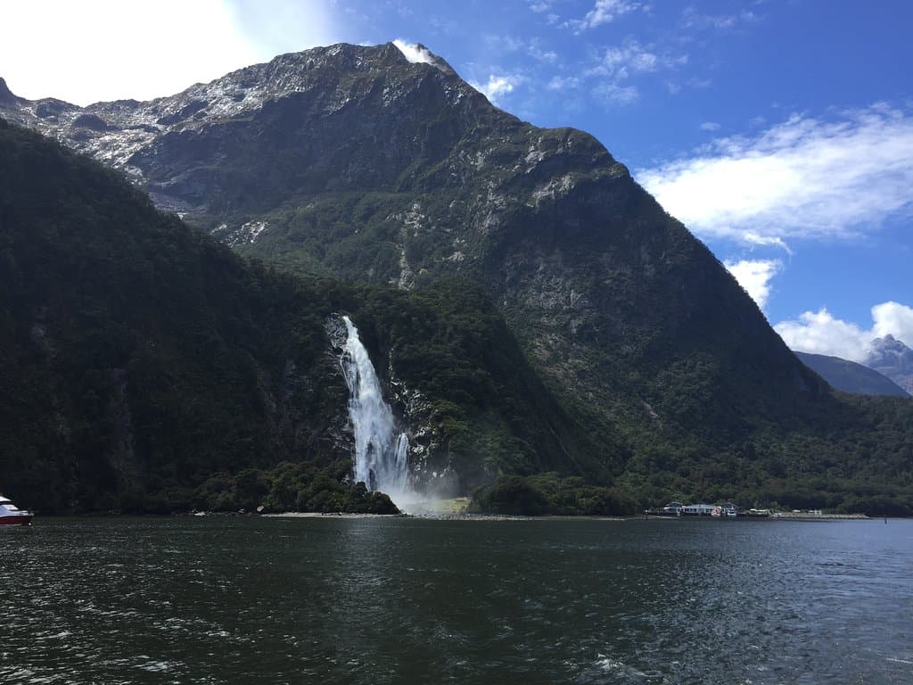 Took a boat tour in Milford sound and just saw such magnificent beauty.