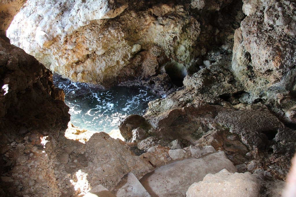 Interno della grotta 