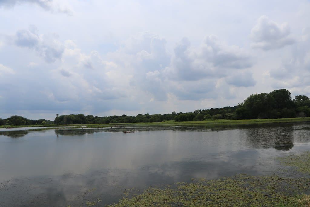 reservoir on the south side
