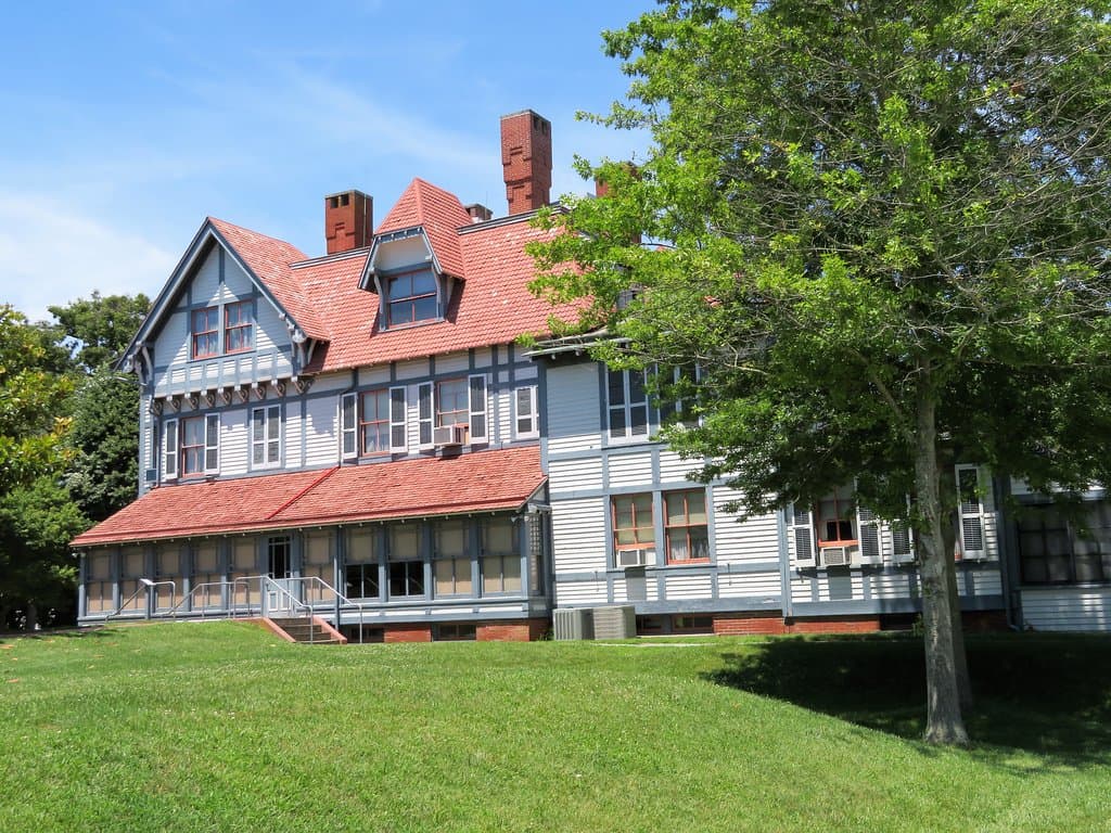 Back of Emlen Physick Estate