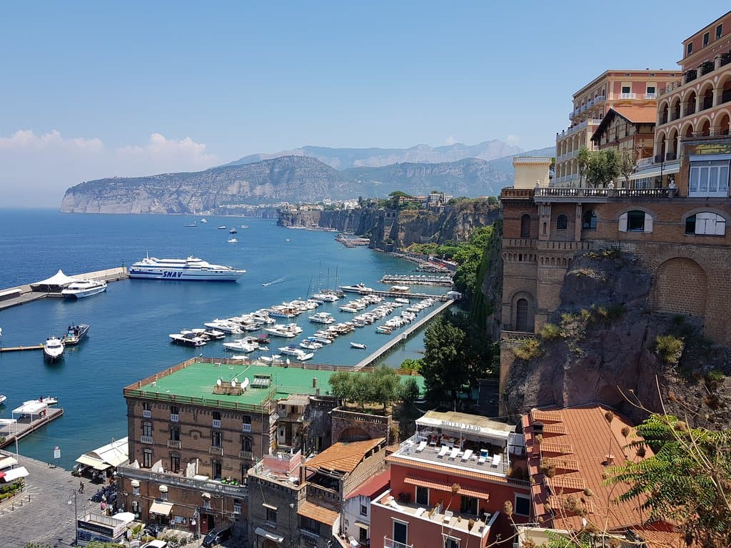 Вид на порт