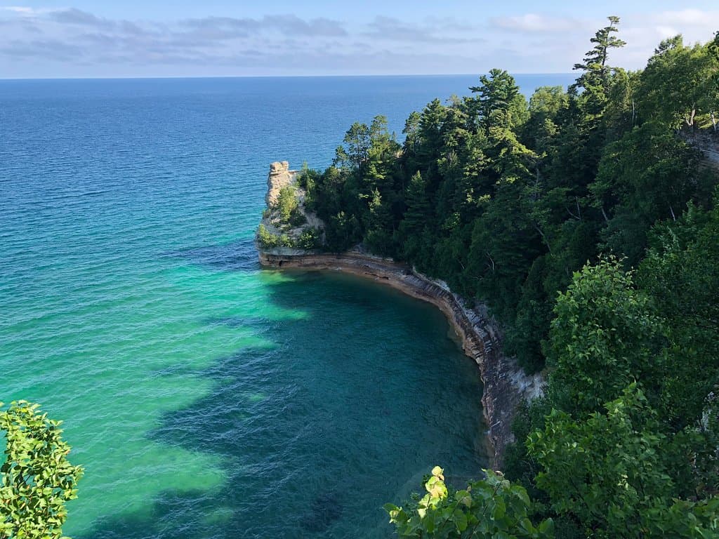 Miners Castle Overlook Pictured Rocks