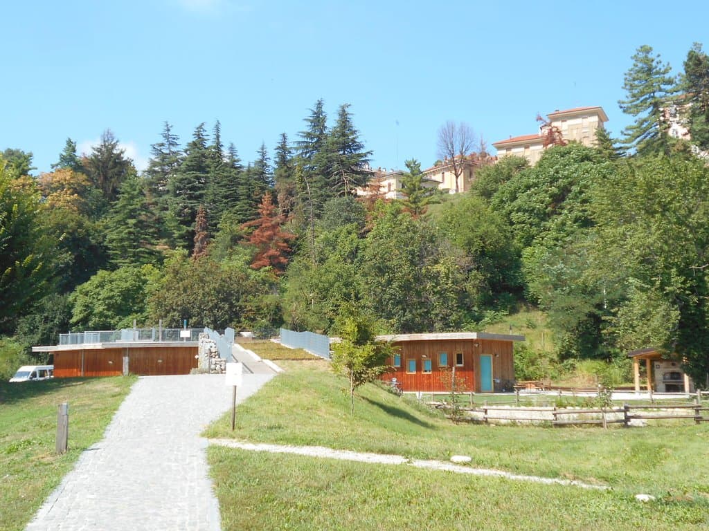 Ingresso della Casa del Fiume 