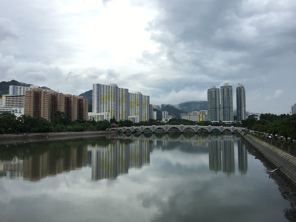 View from Shing Mun River