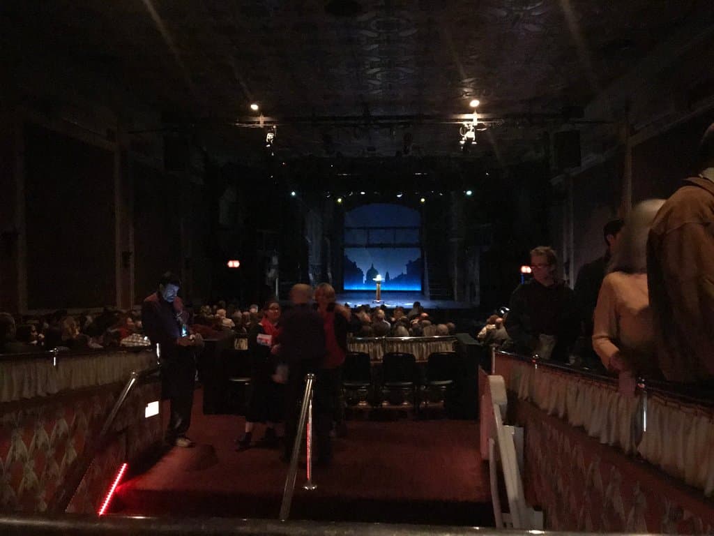 Vista interna del teatro