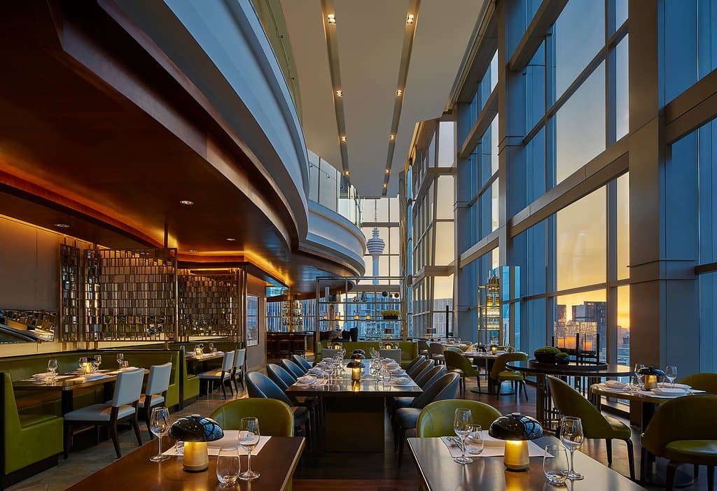 THIRTY8 Dining Area in the Evening