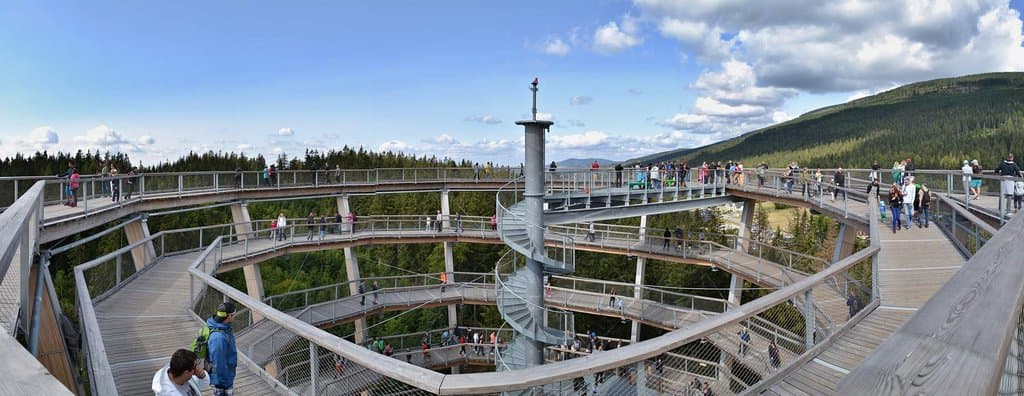 Vrcholová část věže