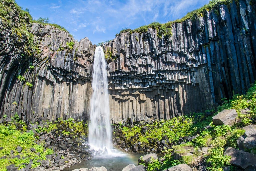 Cascada Svartifoss