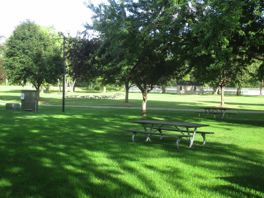 Picnic Tables all over the place