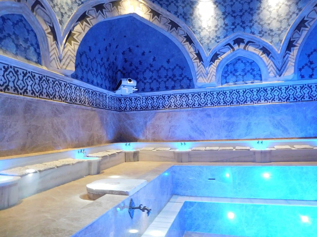 Inside of the main corpus -the bath used for heath