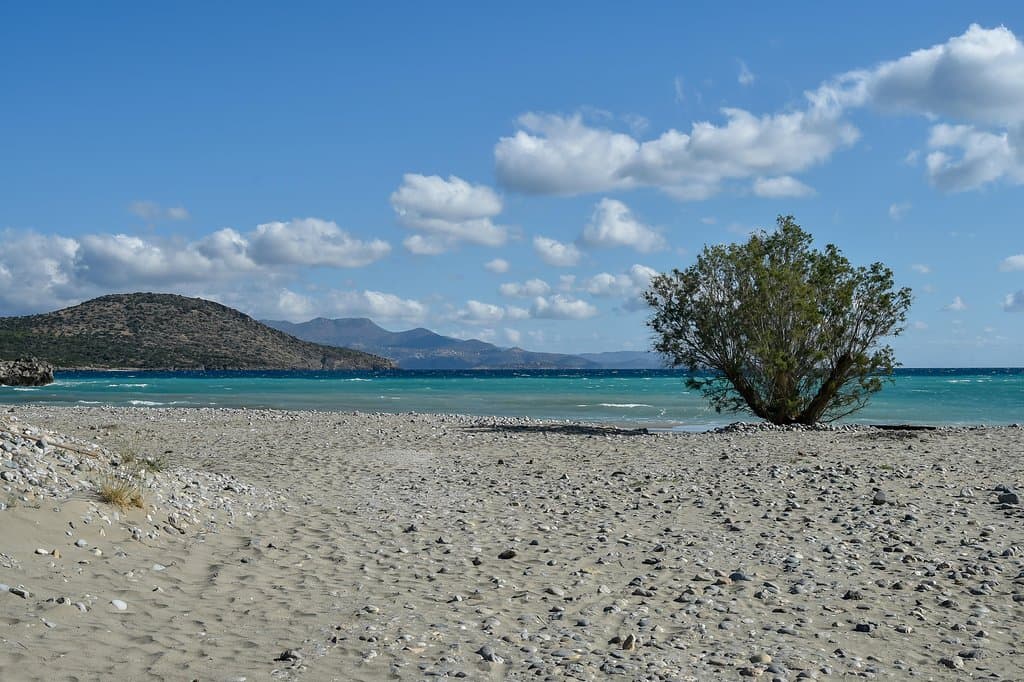 Agios Panteleimonas Beach, Agios Nikolaos - Awarded with a Blue Flag | ΔΑΕΑΝ