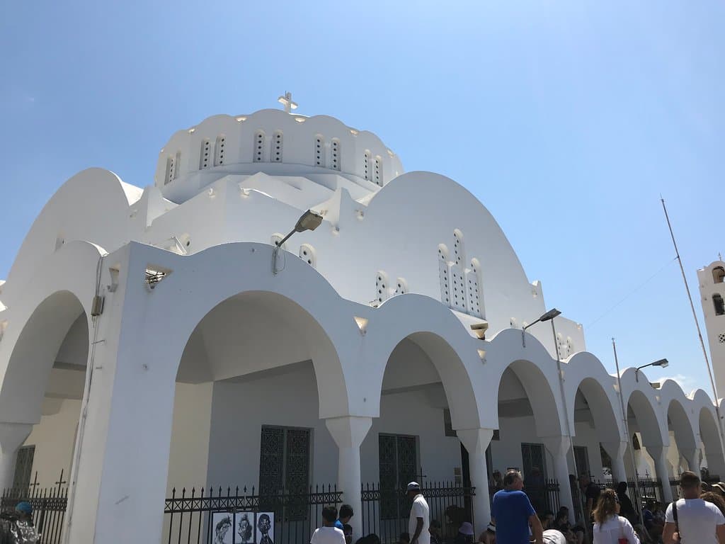 L'esterno della Orthodox Metropolitan Cathedral