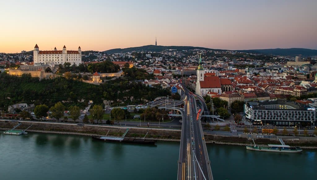 View from the observation deck