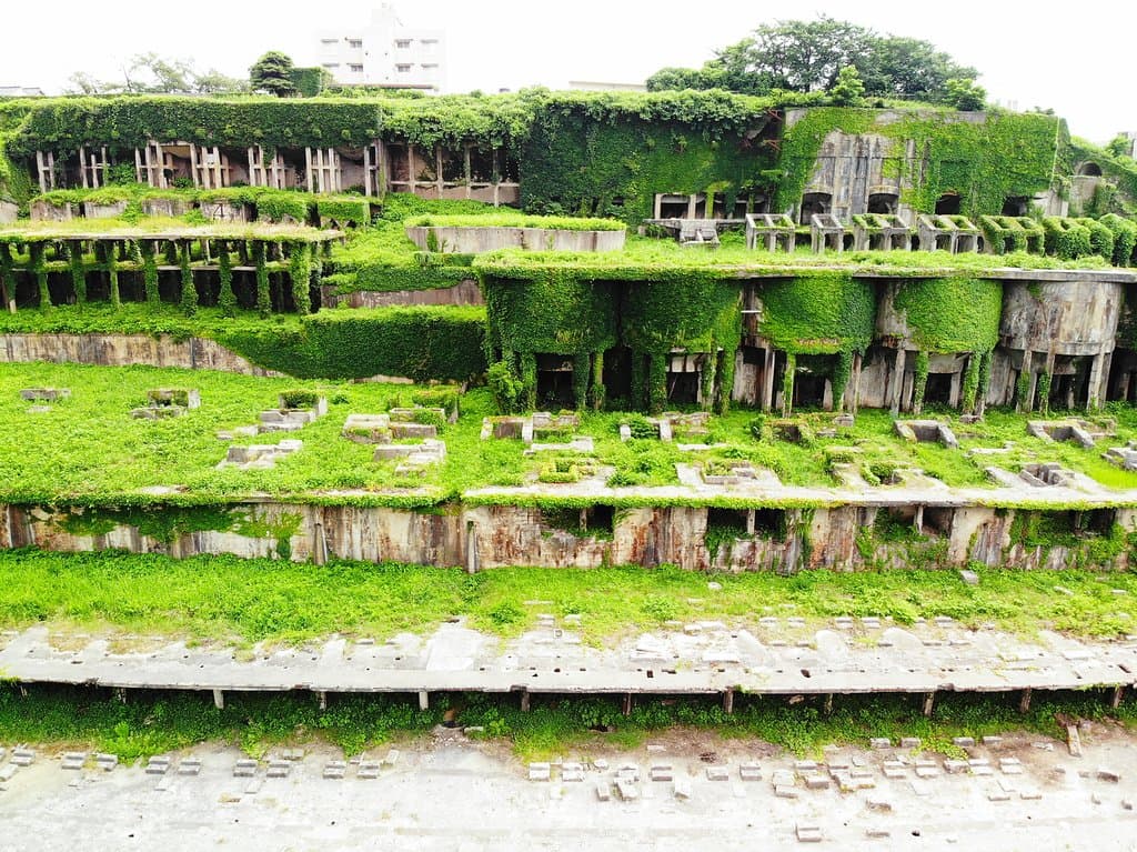 北沢浮遊選鉱場跡