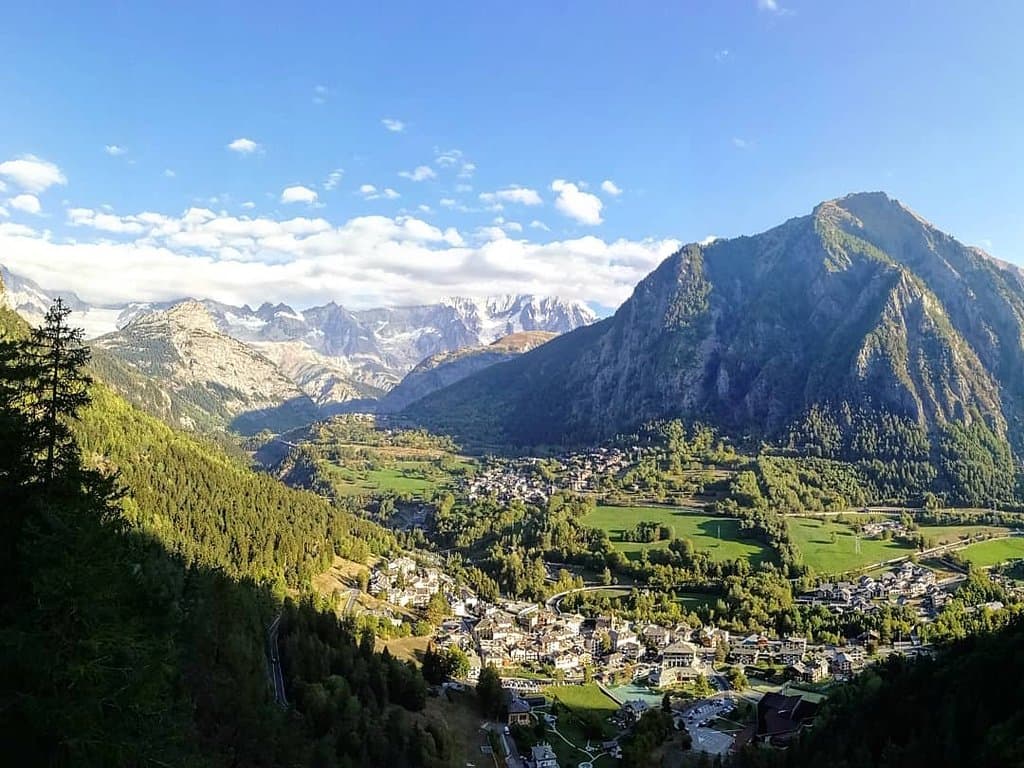 Orrido di Pré-Saint-Didier Footbridge