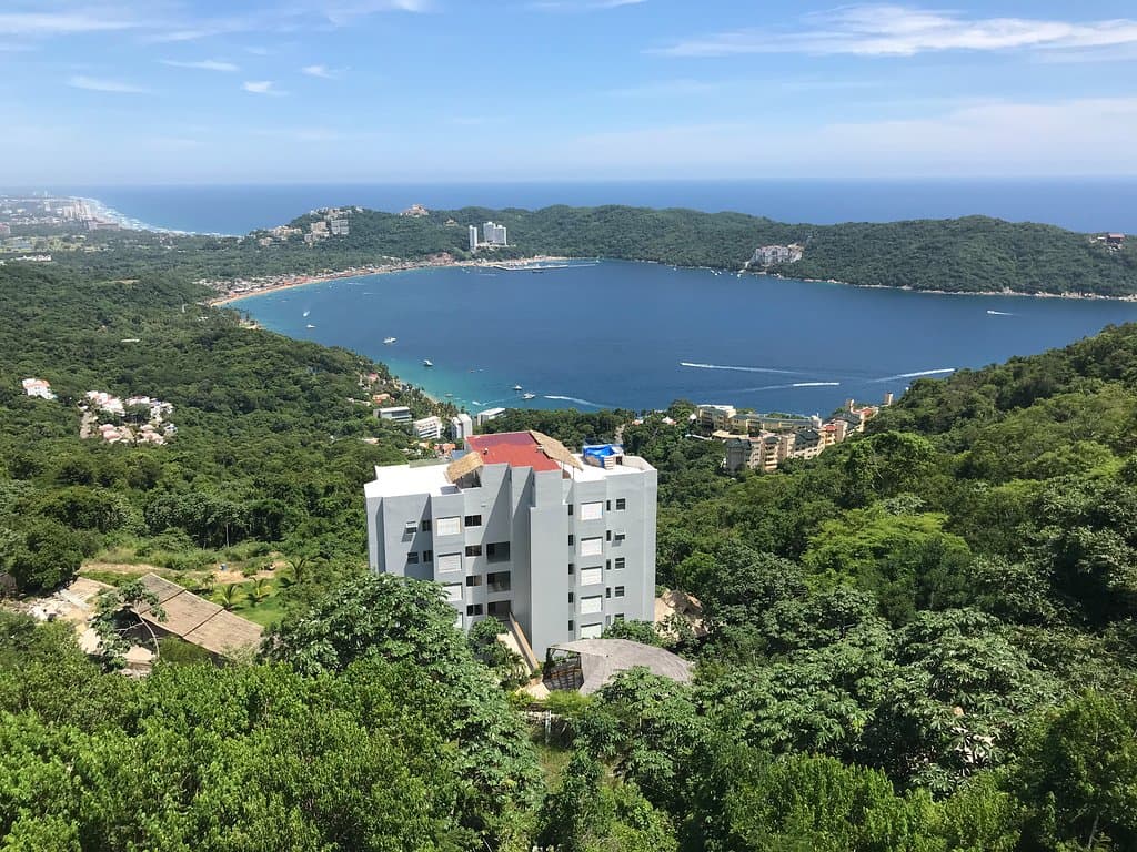 maravillosa vista de la bahía