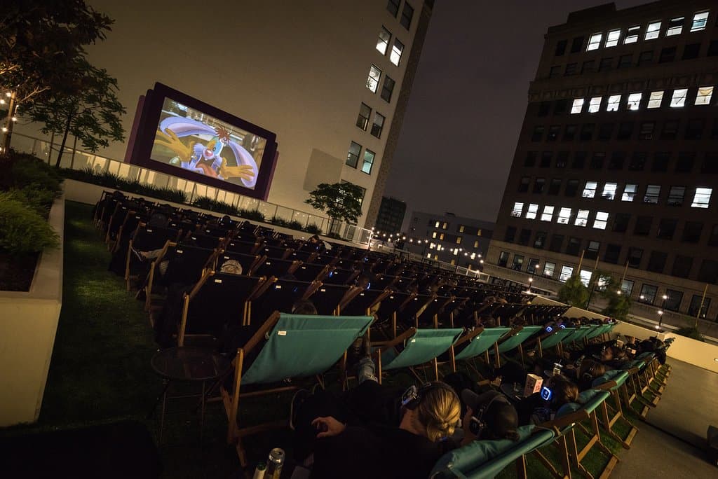 The ultimate outdoor cinema experience! 