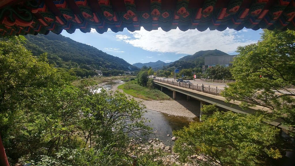 view from the Pavilion