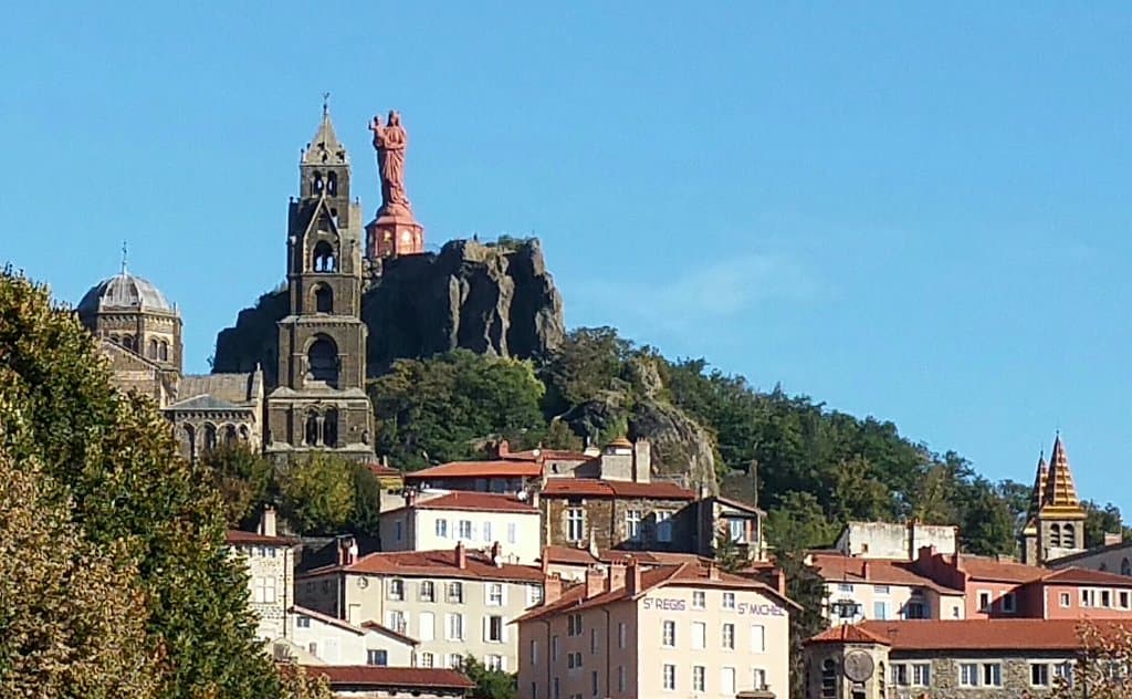 Statue Notre-Dame de France Le Puy-en-Velay