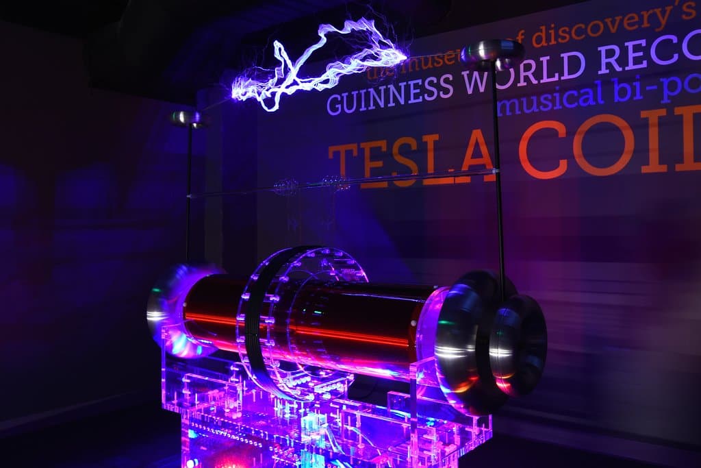 See the Guinness World Record Musical Bi-Polar Tesla Coil