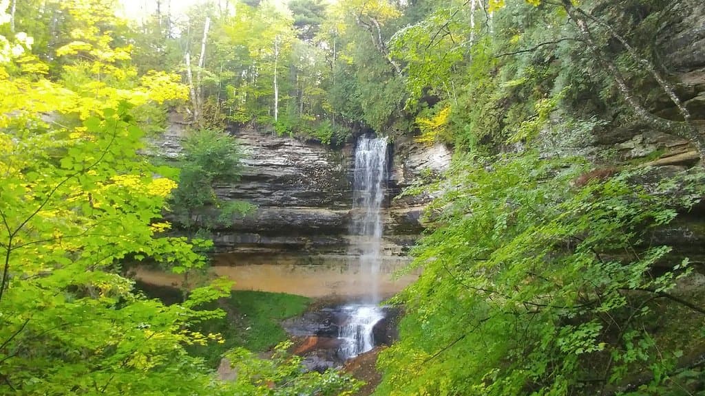Munising Falls Trail Pictured Rocks National Lakeshore