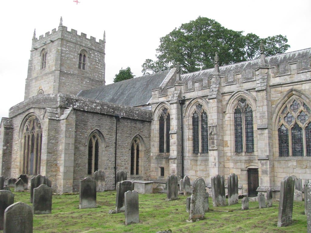 Front view of St Romald