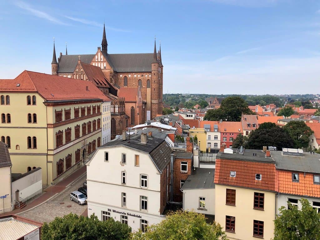 Wismar Marienkirche - from the tour of the tower