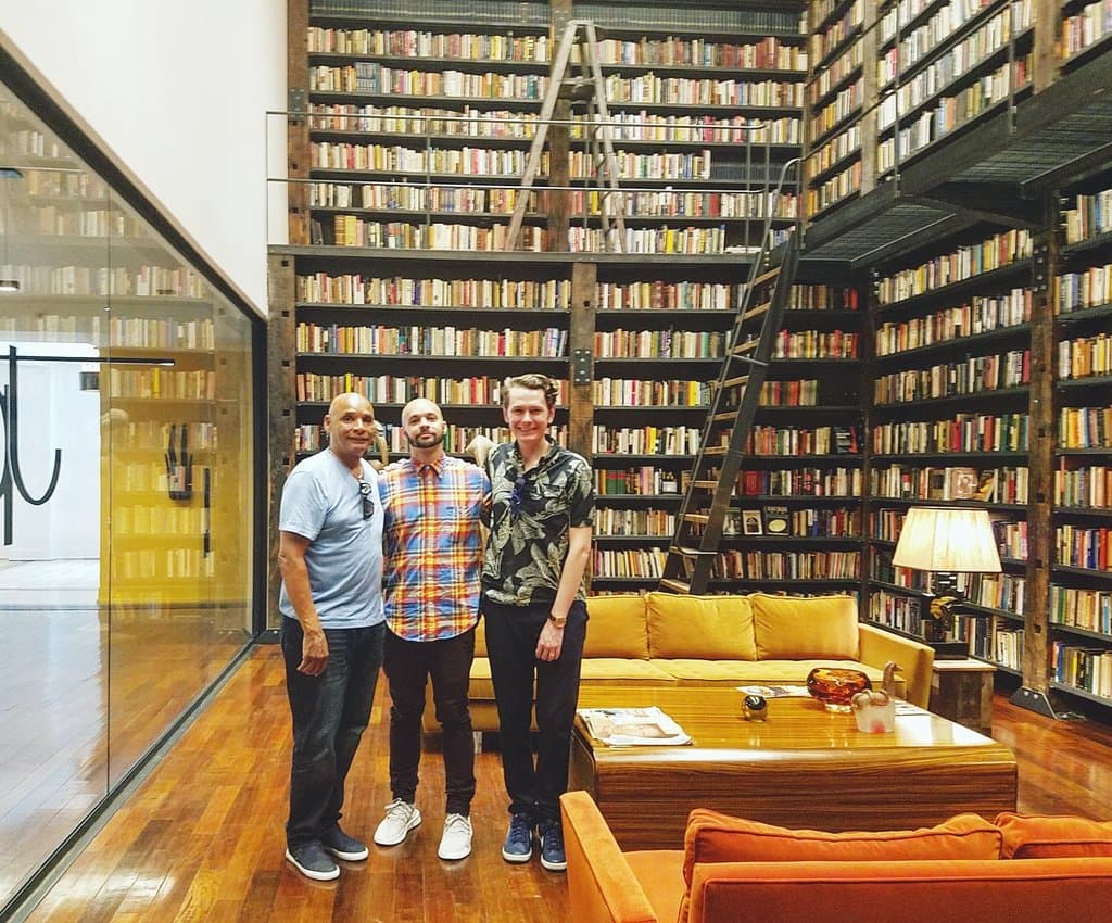 Incredible to see the inside of the Art Bank, and the main collection of books, art and music by