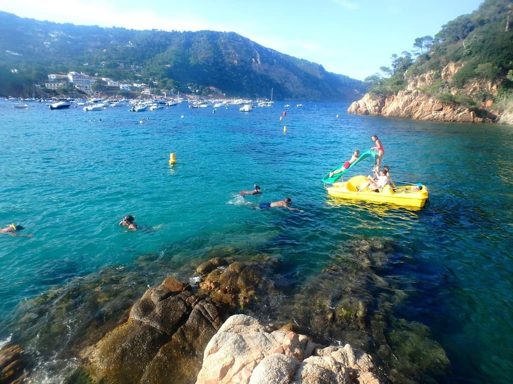 Aiguablava Playa en Begur (Turismo Costa Brava)