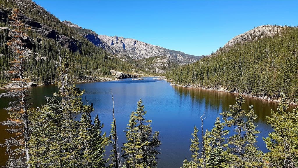 Mills Lake from the opposite end