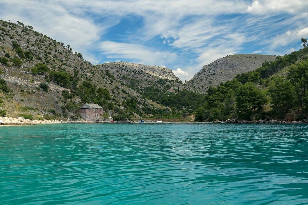 other side of the small bay