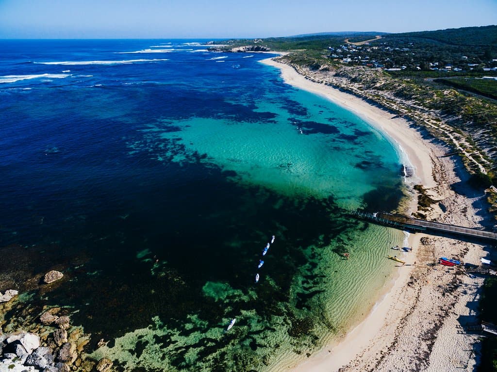 Take in the beauty of Gnarabup Bay near Margaret River Western Australia