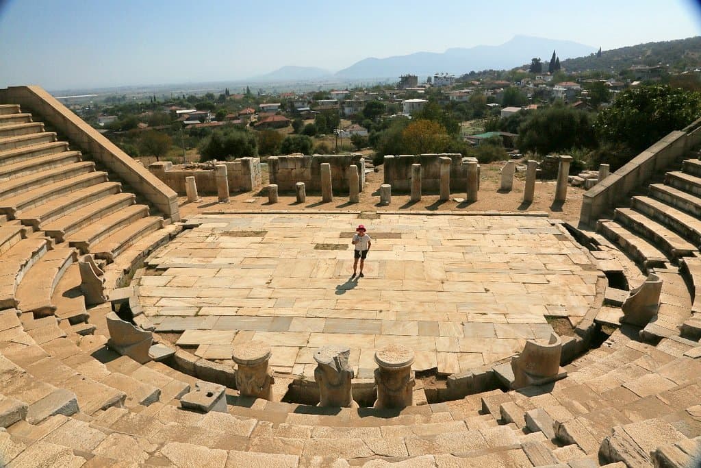 Looking from the top of the Theatre at Metropolis