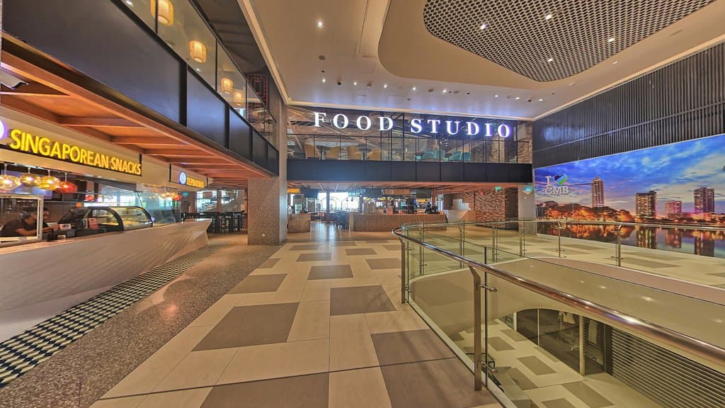 Entrance to Food Studio on the 3rd floor of CCC