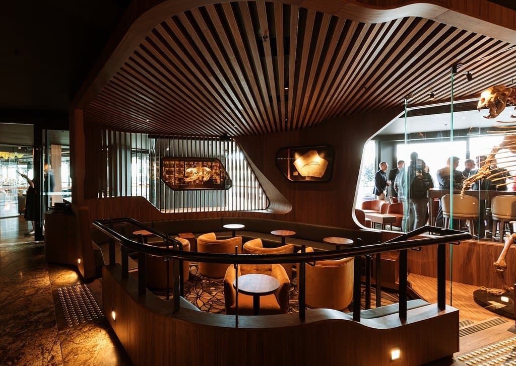 High end spirits bar on Hobart's waterfront