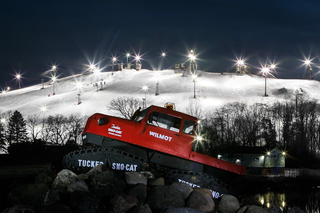 The red entrance Tucker.