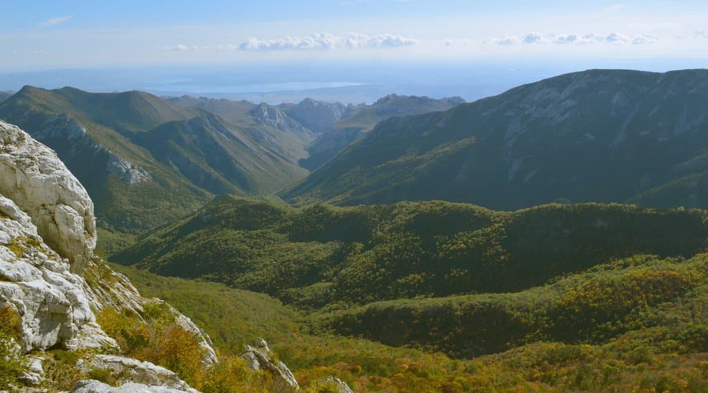 View on Velika Paklenica canyon, photo D.Busljeta
